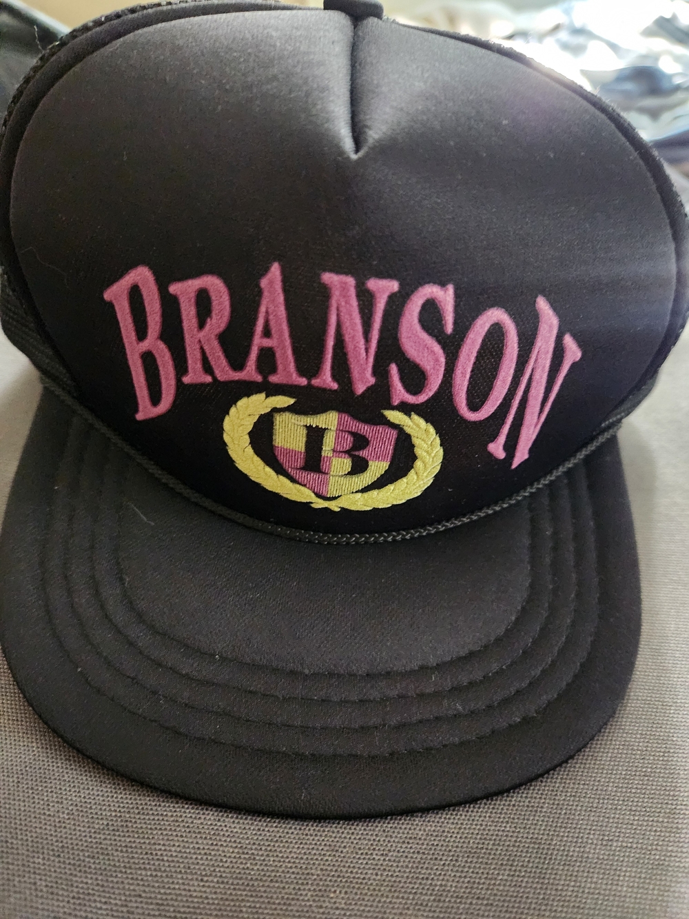 Branson Black Trucker Hat